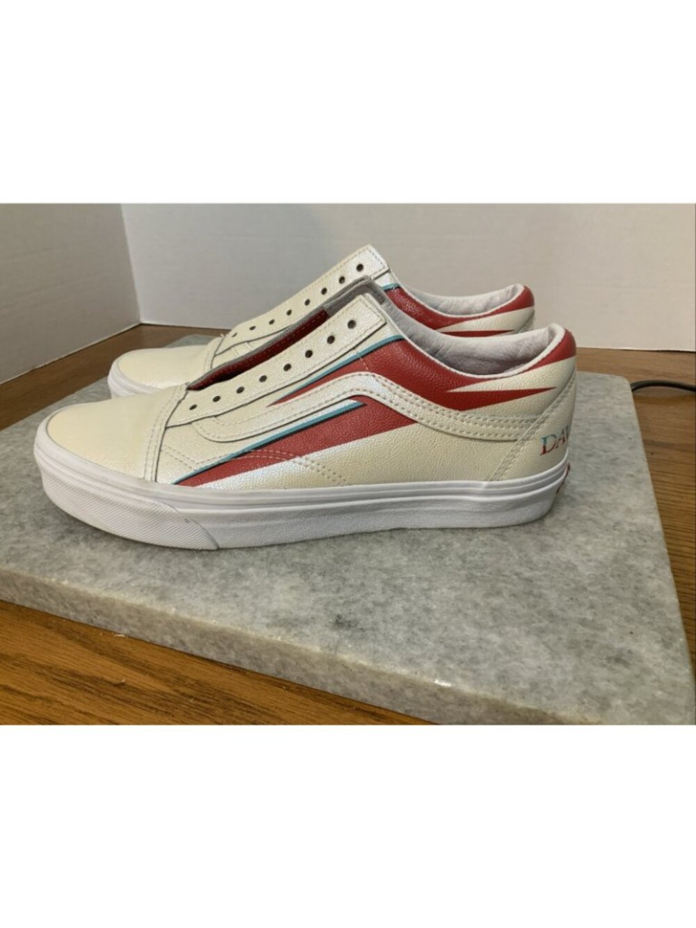 Vans Daid Bowie Old Skool Aladdin Sane Men’s 7.5 Women’s 9 - Picture 4 of 16